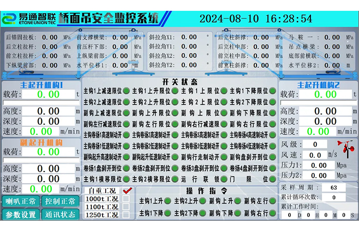 橋梁建設(shè)的安全衛(wèi)士與效率加速器：橋面懸臂吊架橋機(jī)安全監(jiān)控管理系統(tǒng)！